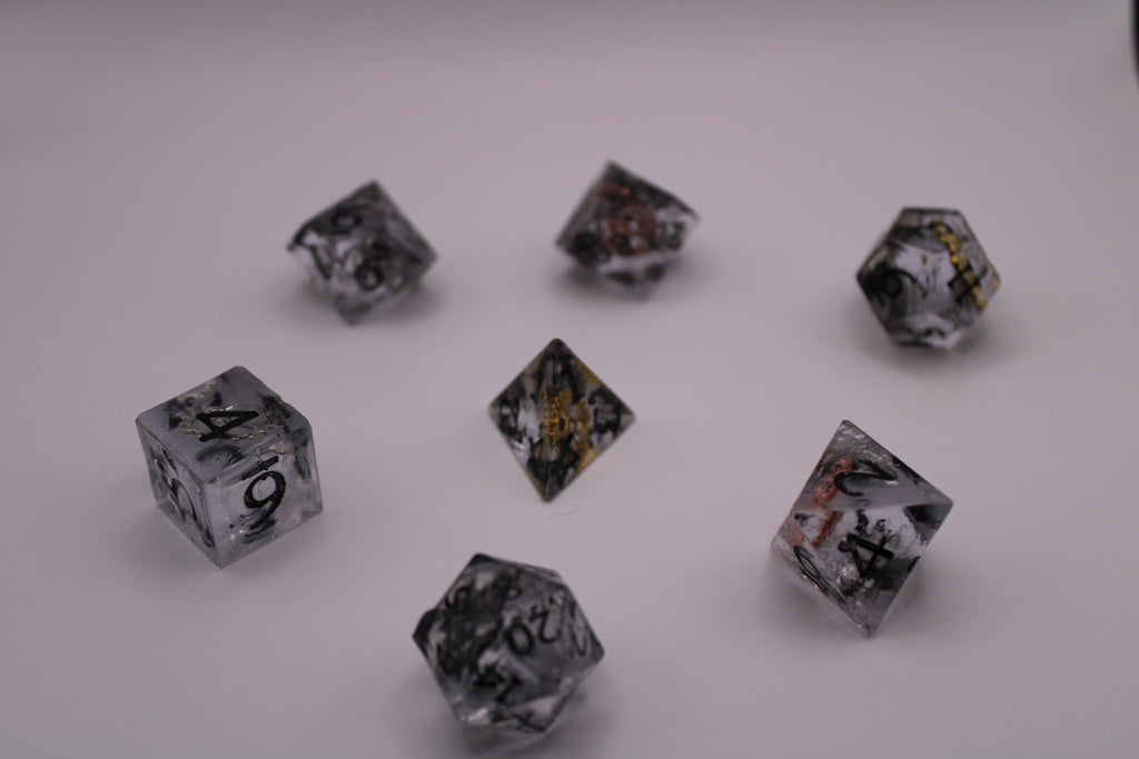 7 piece dice