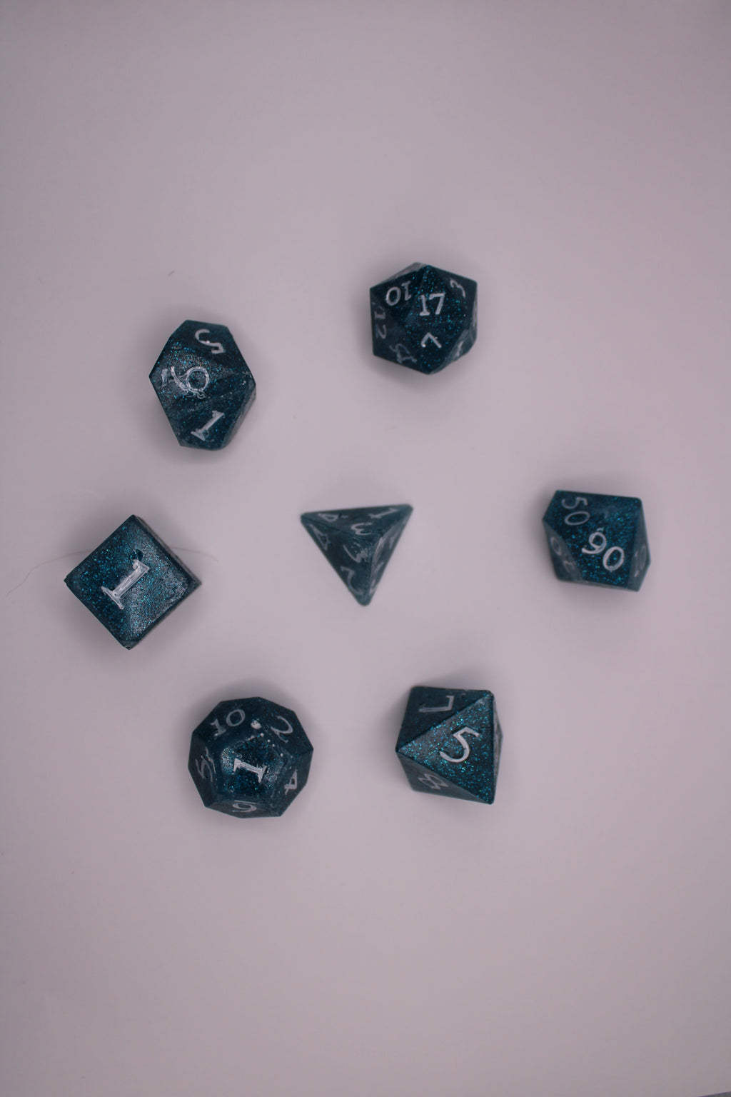7 piece dice
